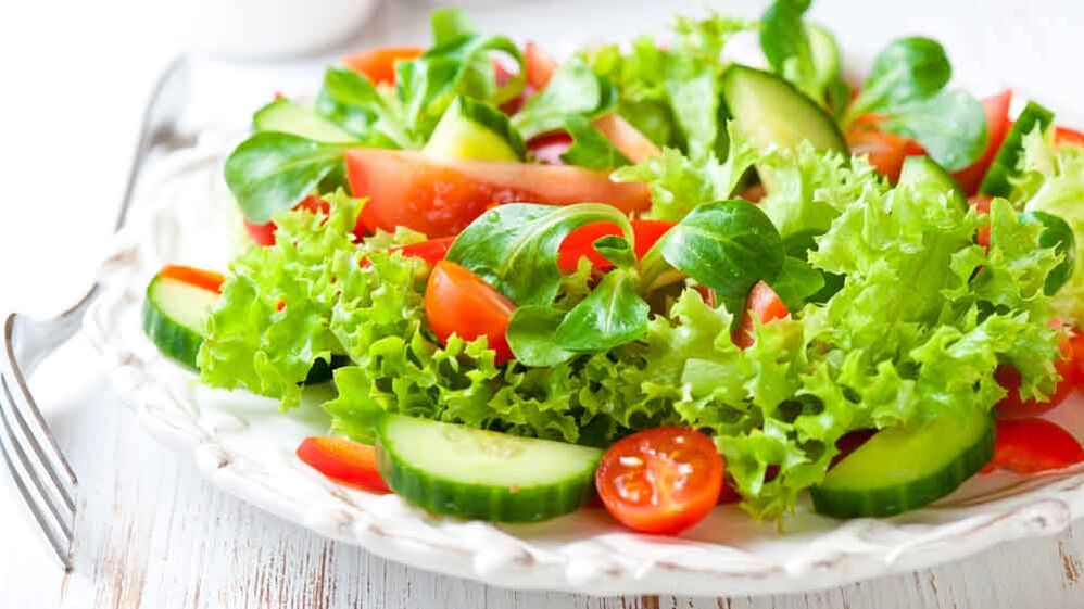 insalate di verdure fresche per dimagrire