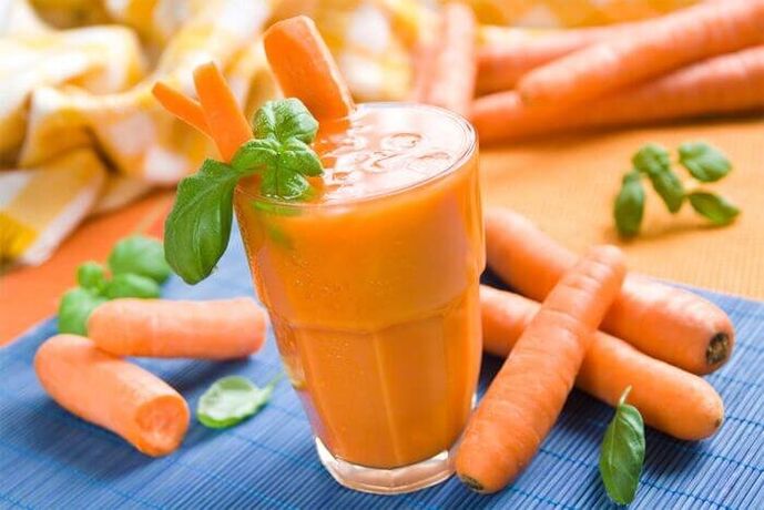 Il succo di carota e mela è indicato per la pancreatite