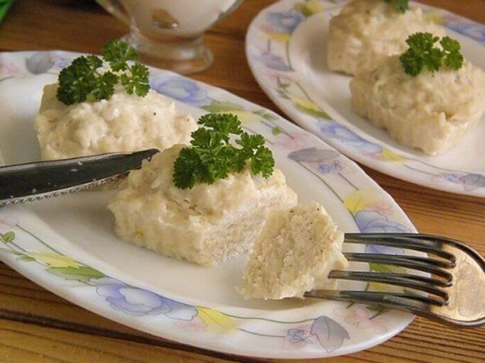 La frittata di uova al vapore è inclusa nella dieta per la pancreatite