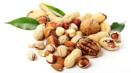 Noci e semi per la pancreatite dovrebbero essere presi con cautela